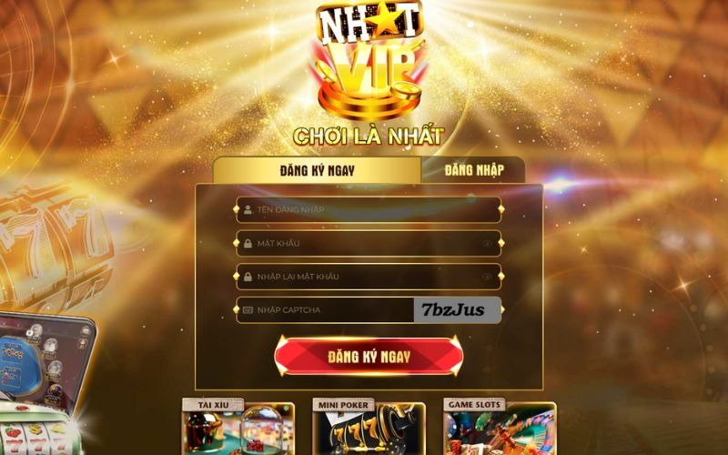 Tải app nhatvip chơi đổi thưởng trực tuyến thả ga